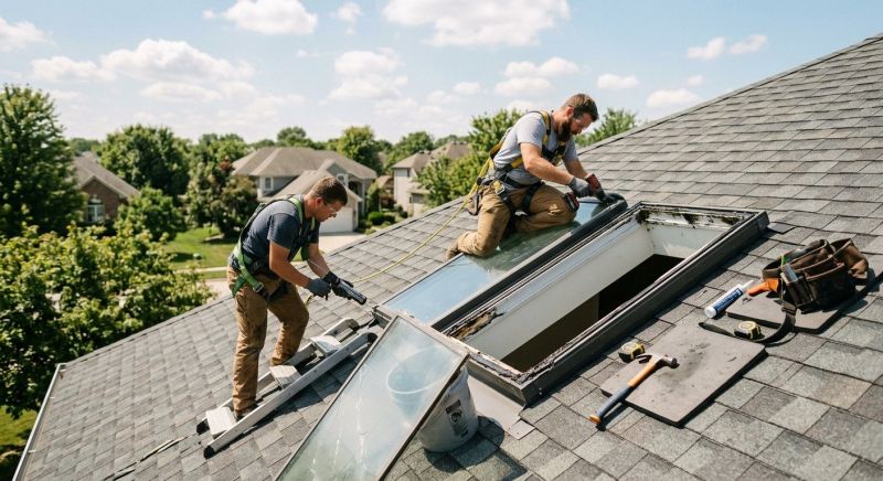 Skylight Glass Repair in Beaumont, TX