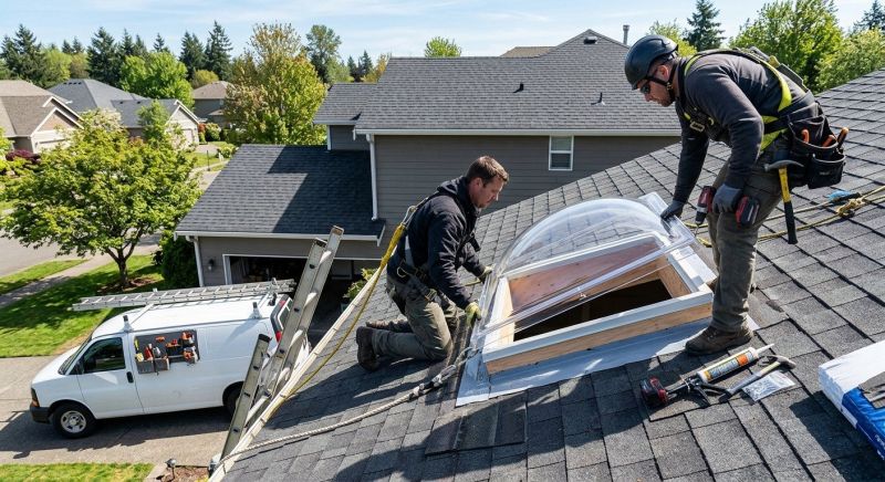 Glass Skylight Replacement in Bellevue, WA