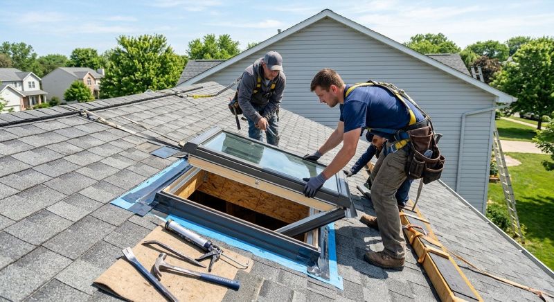 Roof Skylight Installation in Renton, WA