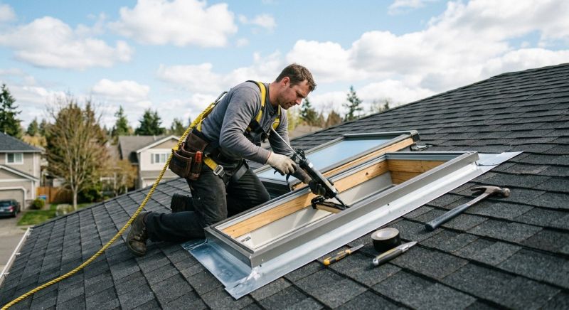 Skylight Leak Repair in Redmond, WA