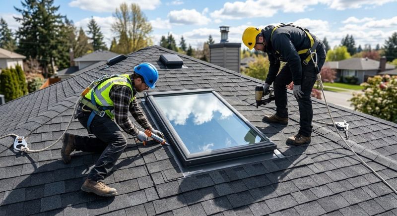Skylight Window Replacement in Gig Harbor, WA